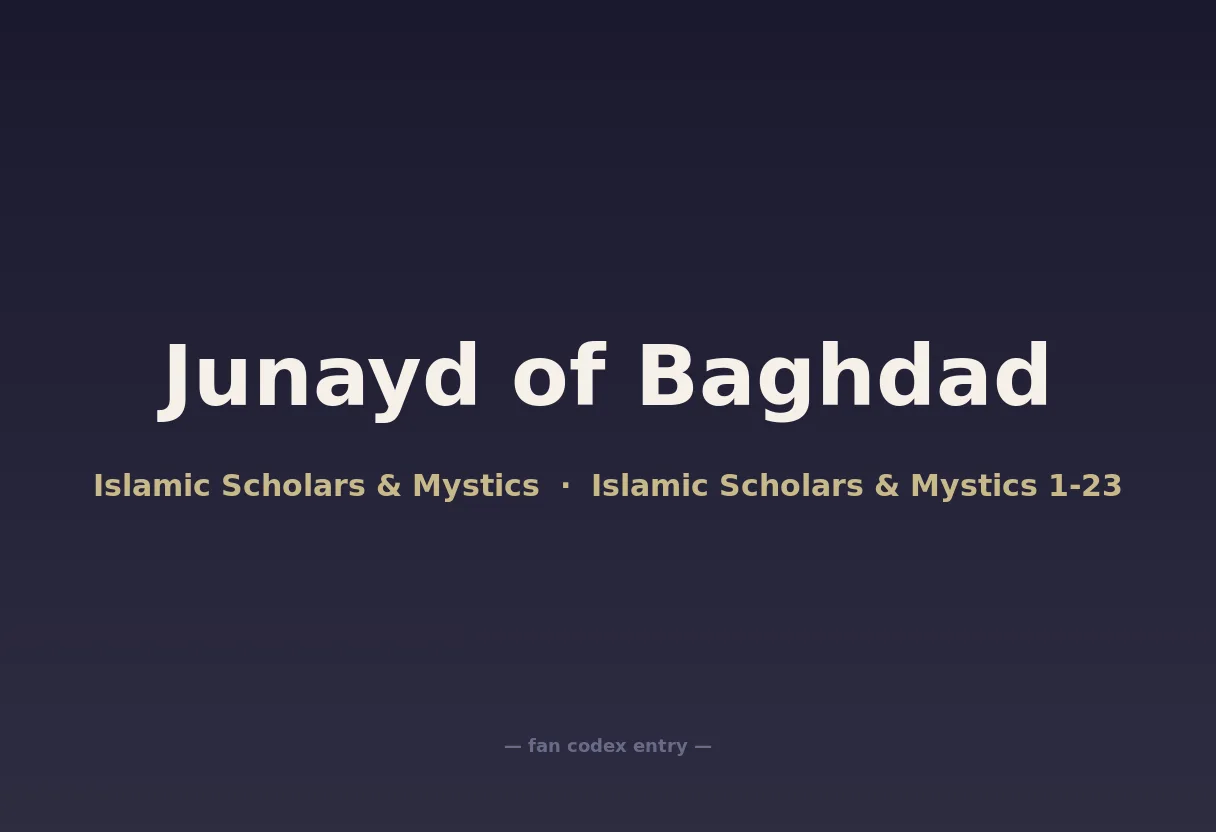 Junayd of Baghdad